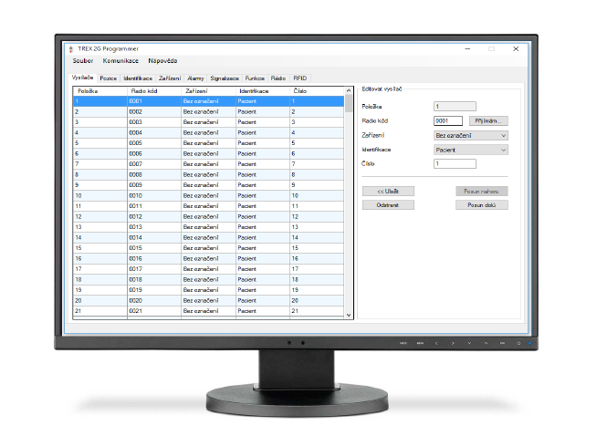 Trex2G Programmer – monitor